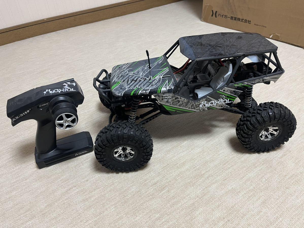 Axial WRAITH アキシャルレイス 4WD ロックレーサー RTR 美品 ジープ