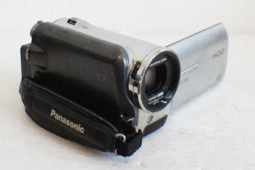 1円～ Panasonic【 SDR-H80 】60GB HDD内蔵 光学70倍ズーム 動作確認済み 本体のみの画像2