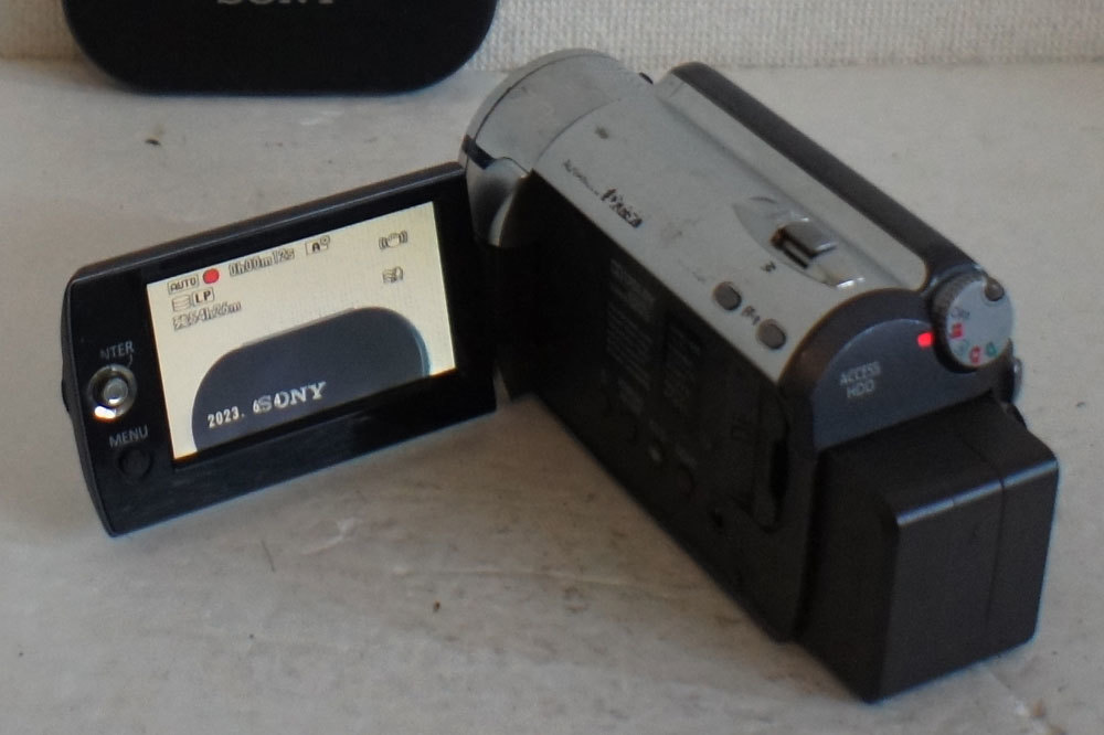 1円～ Panasonic【 SDR-H80 】60GB HDD内蔵 光学70倍ズーム 動作確認済み 本体のみの画像4