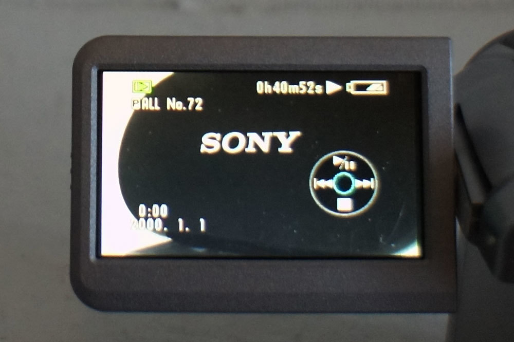 1円～ Panasonic【 SDR-S200 】3CCD SDビデオカメラ 高速起動 動作確認済み 本体のみの画像5