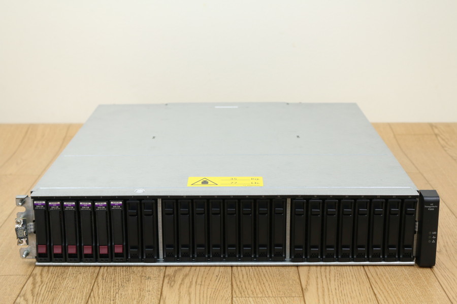 【hp】(FCLSE-0801)(P2000)ストレージワークス ユニット無し HDD無し 未チェック 管ざ8476