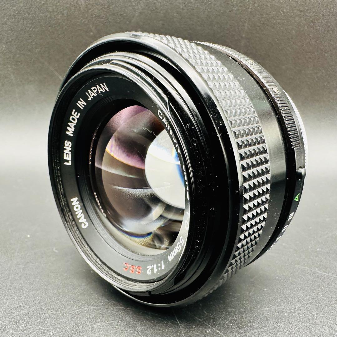 キャノン CANON FD 55mm F1.2 S.S.C. マニュアルレンズ