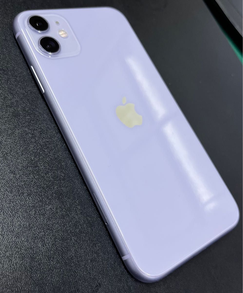 SIMフリー iPhone11 128GB パープル 初期化済み 社外バッテリー SIMフリー iPhone11 128GB パープル 初期化済み 社外バッテリー