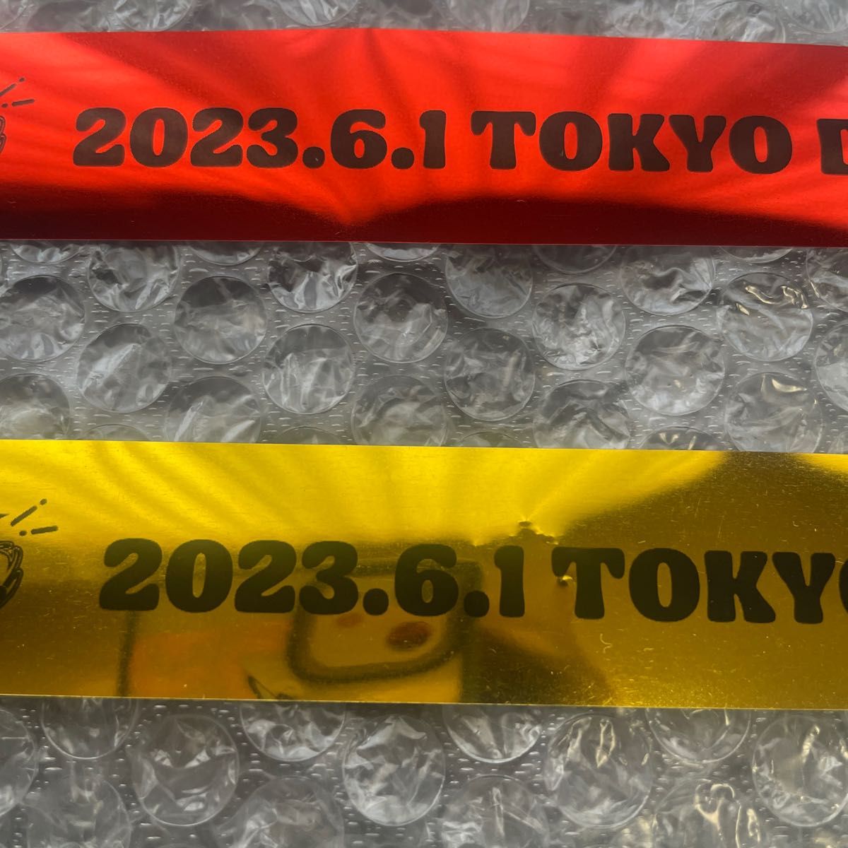 TOP4 東京ドーム　銀テープ　4色セット