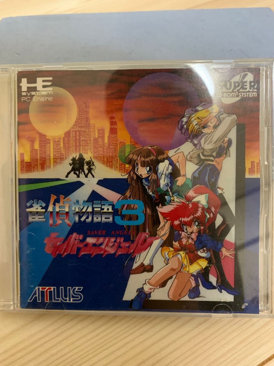 PCエンジン　雀偵物語3 SUPER CD-ROM2