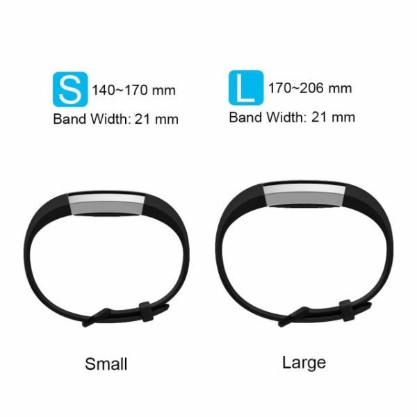 【新品】Fitbit フィットビット Alta HR 交換 バンド 腕時計 ベルト サイズ調整可能 男女兼用 S ネイビー E129_画像5