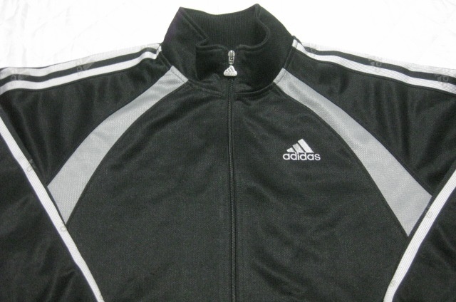 150.adidas Adidas jersey top and bottom long sleeve long trousers black 