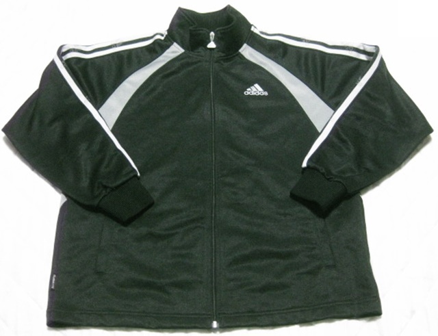 150.adidas Adidas jersey top and bottom long sleeve long trousers black 