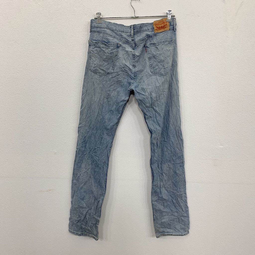 Levi's デニムパンツ W34 リーバイス ライトブルー 505 ストレートフィット メキシコ製 古着卸 アメリカ仕入 2306-153_画像6