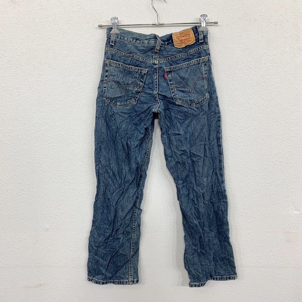 Levi's デニムパンツ W26 リーバイス ブルー 550 リラックスフィット 古着卸 アメリカ仕入 2306-184_画像5