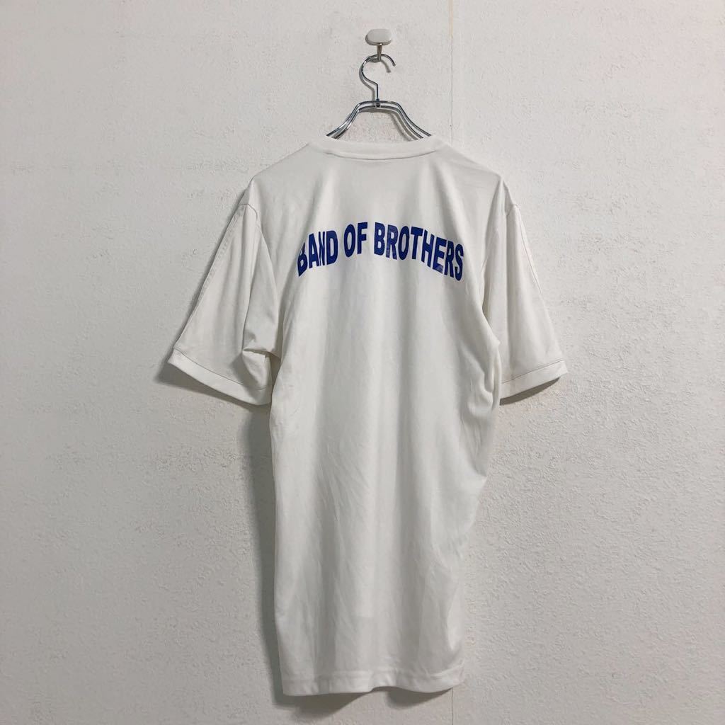 adidas 半袖 プリント Tシャツ M アディダス Vネック バックプリント 古着卸 アメリカ仕入 a506-6445_画像4