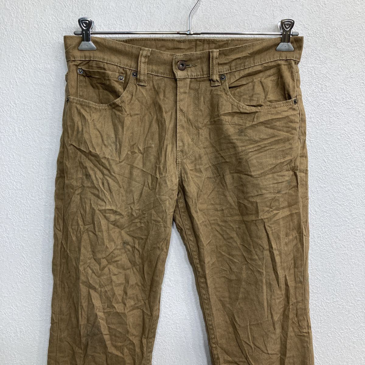 Levi's 511 ロングパンツ W32 リーバイス スキニー ブラウン 古着卸 アメリカ仕入 2305-2232_画像2