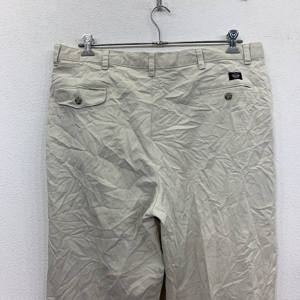 DOCKERS chino pants W40 Docker's white big size simple old clothes . America buying up 2306-113