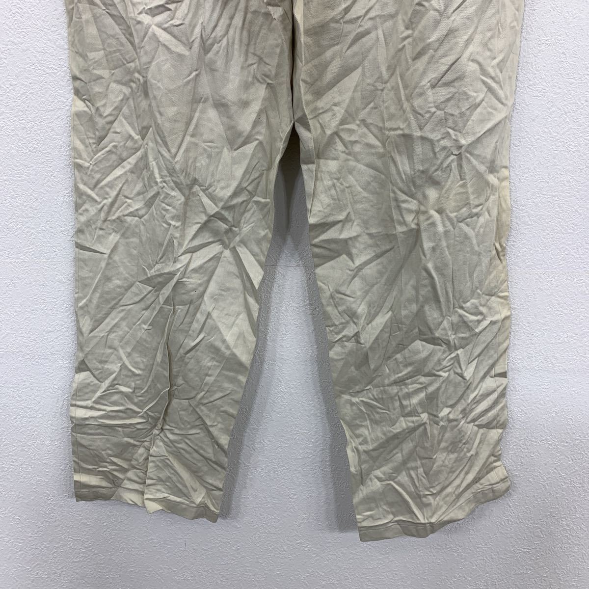 DOCKERS chino pants W40 Docker's white big size dead stock old clothes . America buying up 2306-116