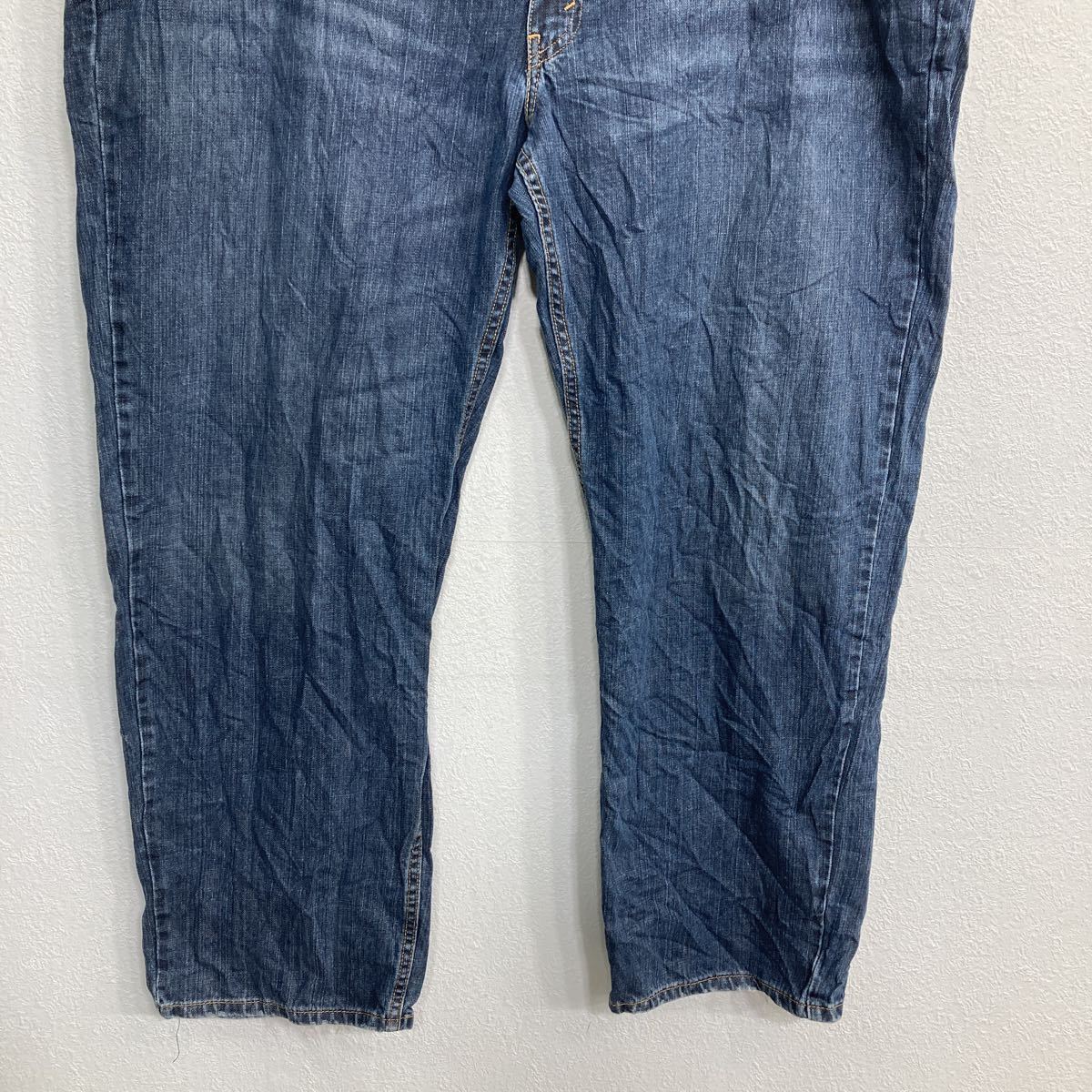 Levi's 550 デニムパンツ W52 リーバイス リラックスフィット ビッグサイズ インディゴ メキシコ製 古着卸 アメリカ仕入 2306-581_画像3