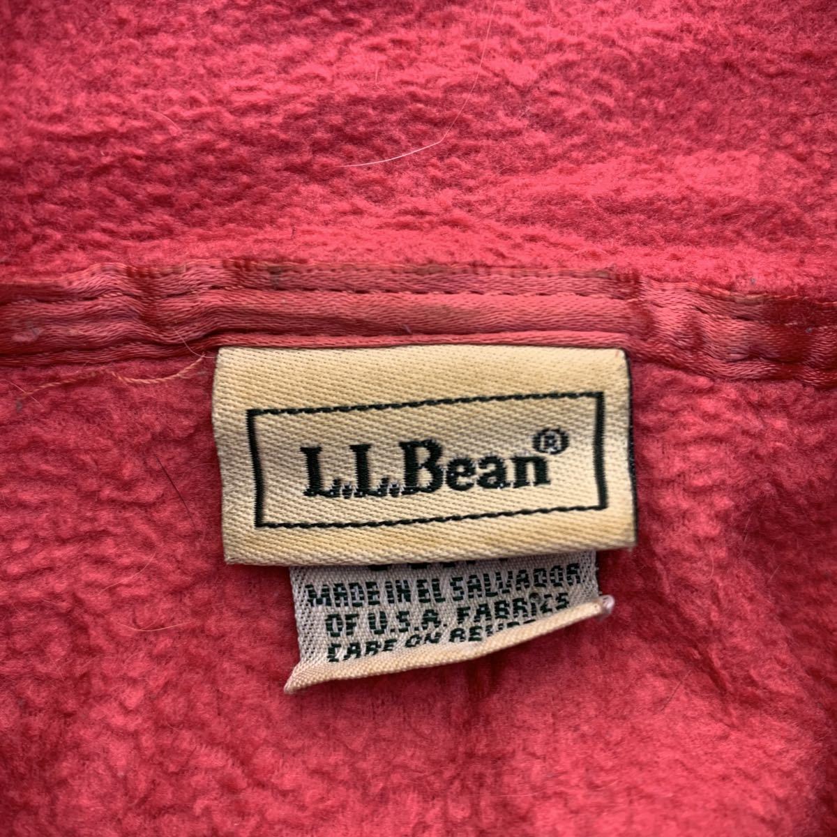 l.l.bean フリース ジャケット XL ピンク エルエルビーン アウトドア ウィメンズ ビッグサイズ 古着卸 アメリカ仕入 a506-5445_画像7