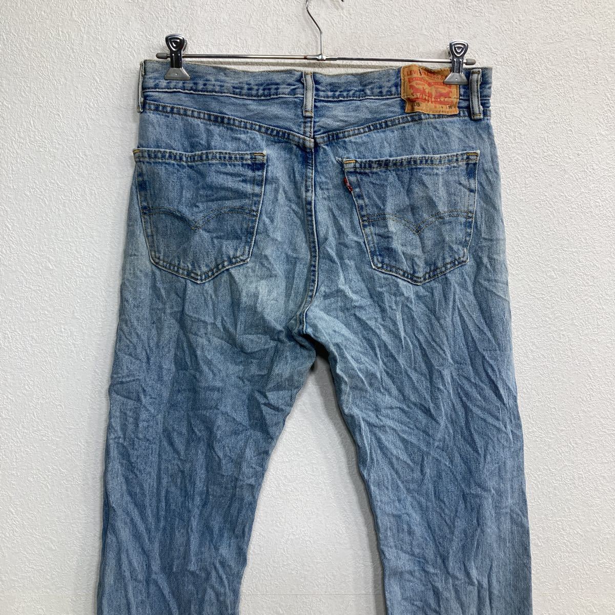 Levi's 505 デニムパンツ W34 リーバイス レギュラーフィット ライトブルー 古着卸 アメリカ仕入 2306-633_画像6