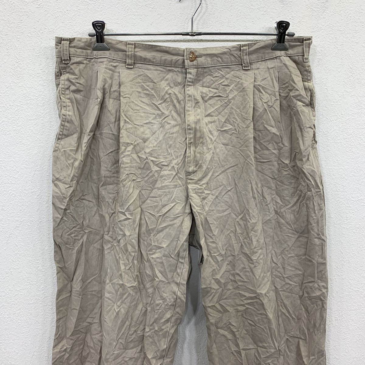 DOCKERS チノパンツ W40 ドッカーズ ベージュ USA製 古着卸 アメリカ仕入 2306-643_画像2