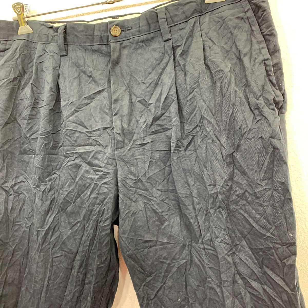 DOCKERS チノパンツ W40 ドッカーズ ネイビー ビッグサイズ 古着卸 アメリカ仕入 2306-954_画像4