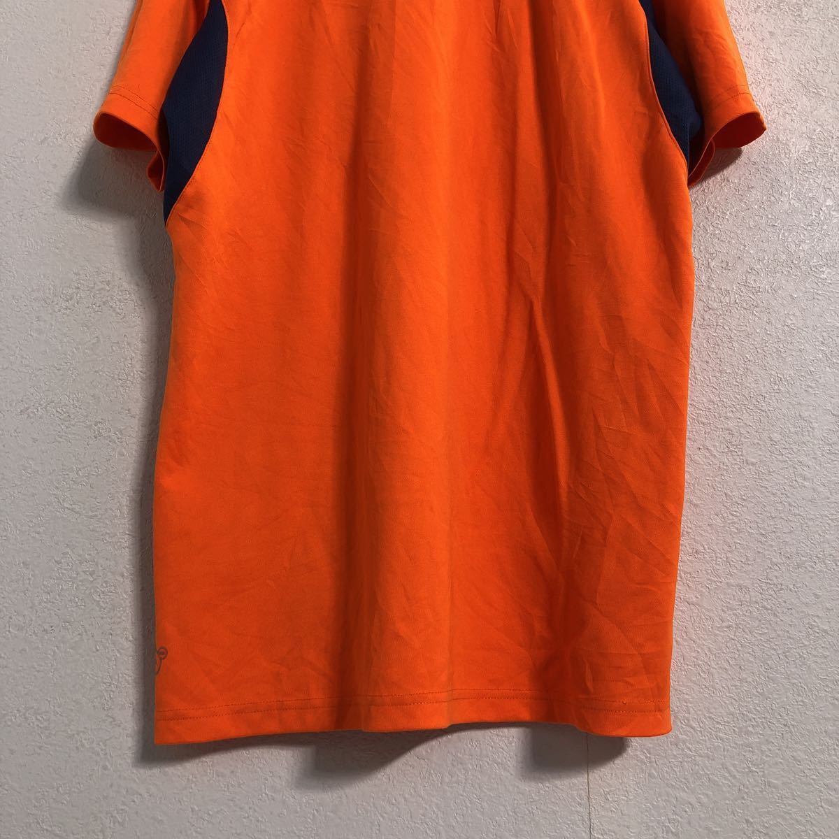 PUMA 半袖 プリント Tシャツ XL オレンジ ネイビー プーマ スポーツ 古着卸 アメリカ仕入 a506-6455_画像6