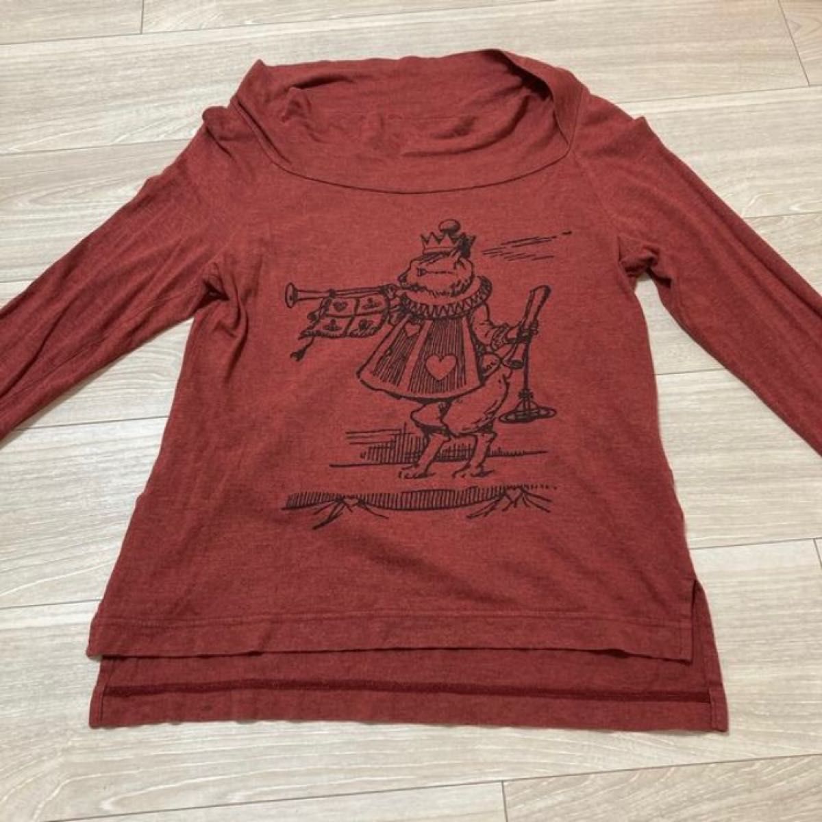 ヴィヴィアン ウエストウッド 長袖 Tシャツ ネコ ハート レッド ヴィヴィアン ウエストウッド 長袖 Tシャツ ネコ ハート レッド
