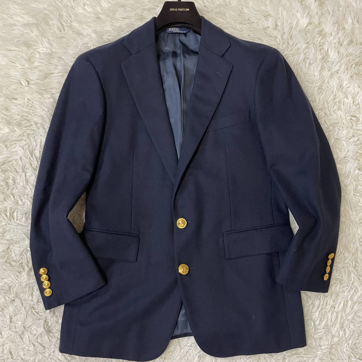 ☆美品☆ ラルフローレン【圧倒的な高級感】Polo by Ralph Lauren 紺