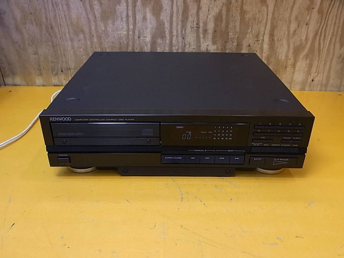 □W/702☆ケンウッド KENWOOD☆CDプレーヤーデッキ☆DP-5E☆ジャンク