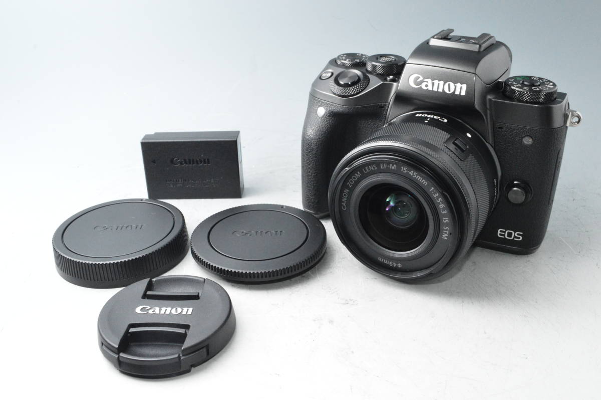 年中無休】 #9941【外観美品】 Canon レンズキット STM IS EF-M15-45