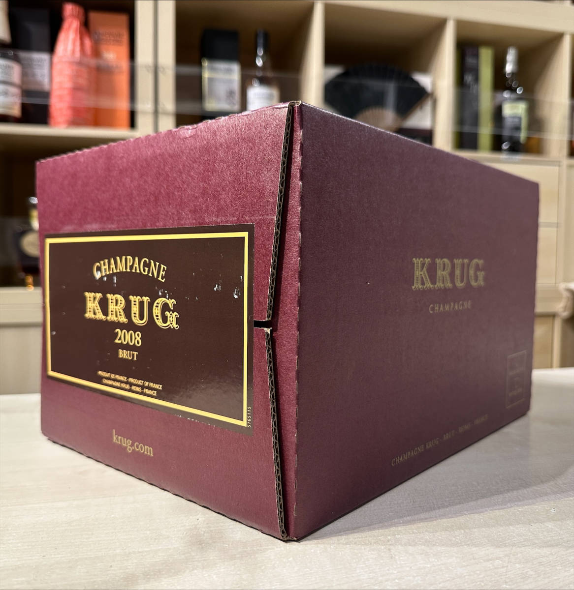 624104‐109 KRUG(クリュッグ) ヴィンテージ 2008 [6本セット