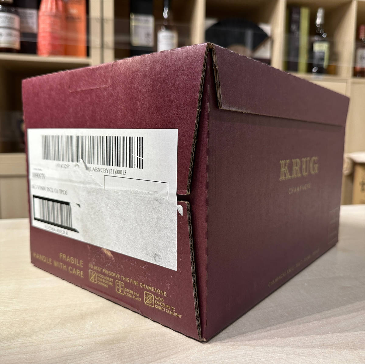 624104‐109 KRUG(クリュッグ) ヴィンテージ 2008 [6本セット