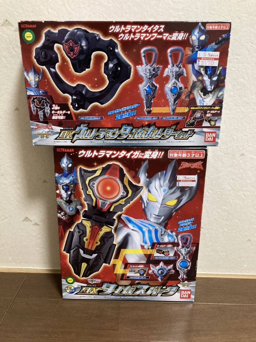 ウルトラマンタイガスパーク&ホルダーセット_画像1