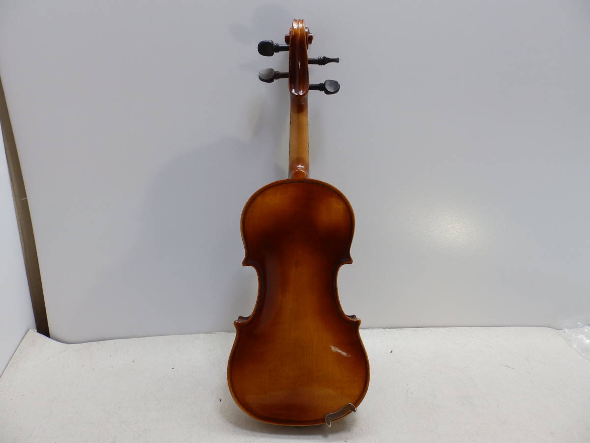 kiso suzuki Violin バイオリン Copy of Antonius Stradivarusl f20 anno1972 1/10 japan No8 全長39cm 弓45.5cm(37.5cm) 中古！_画像2