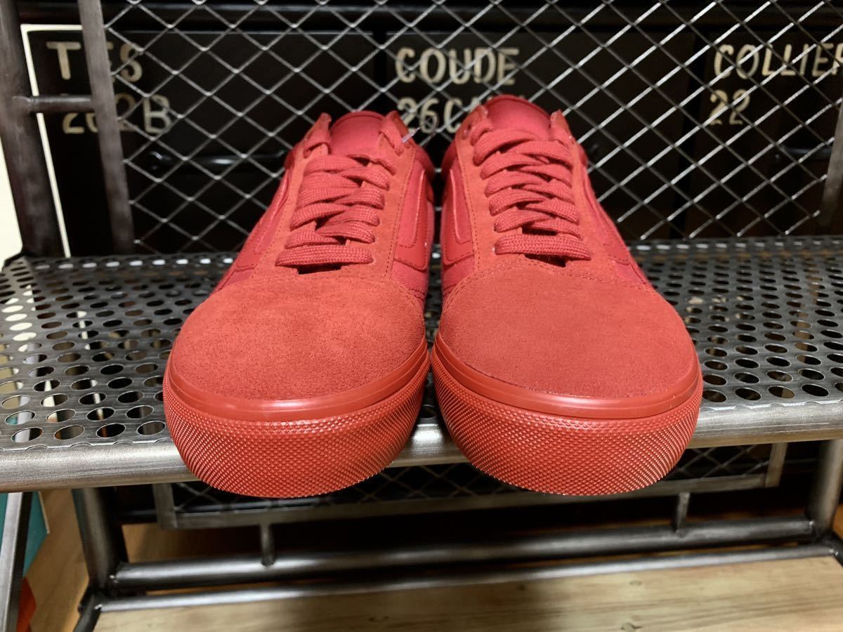 未使用保管品　vans ボルケーノ　J 27.5 / us9H RED 赤 ヴァンズ バンズ VANS OLD SKOOL_画像3