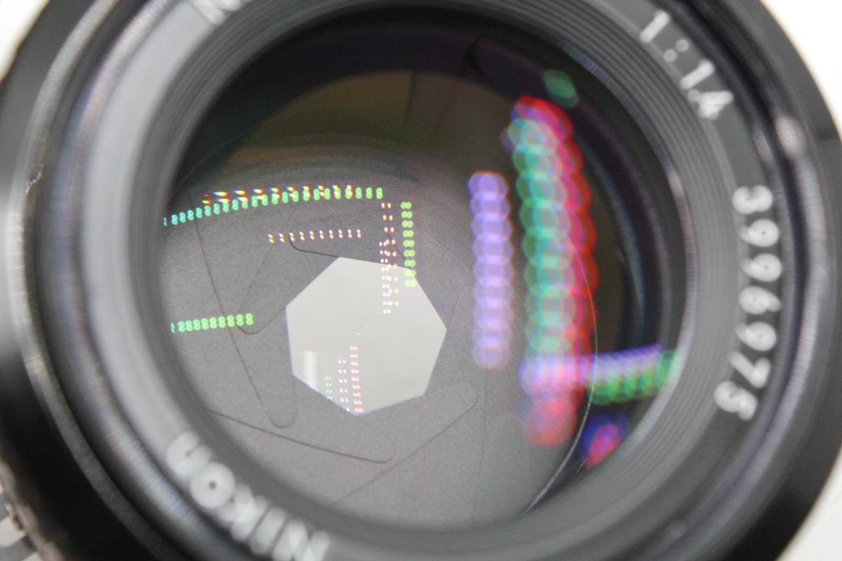 送料無料1円~/使用頻度少美品】 ニコン Nikon Ai NIKKOR 50mm F1.4