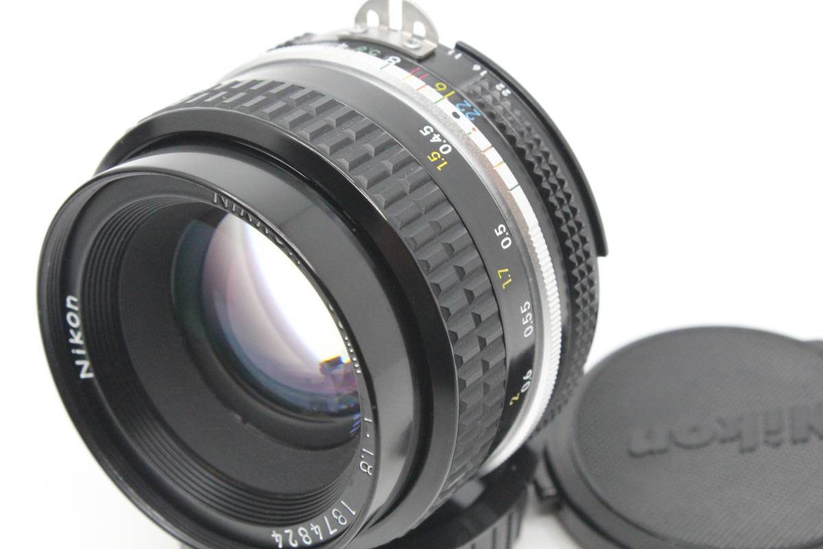 【動作確認済／新品級】 ニコン Nikon Ai NIKKOR 50mm F1.8 単焦点 MT3773