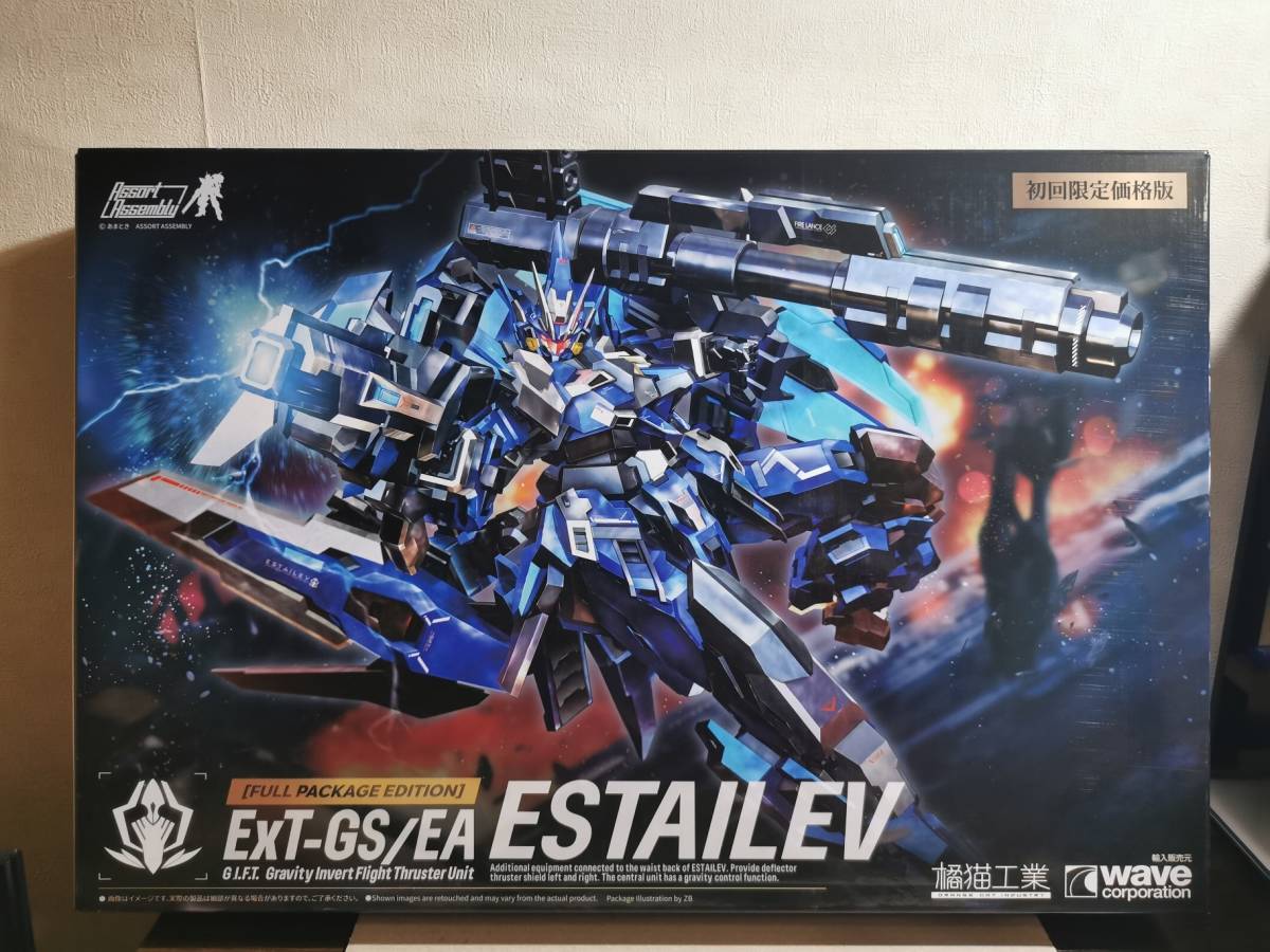 新品 WAVE 1/100スケール SUPER ROBOT HEROES ESTAILEV エストエイル