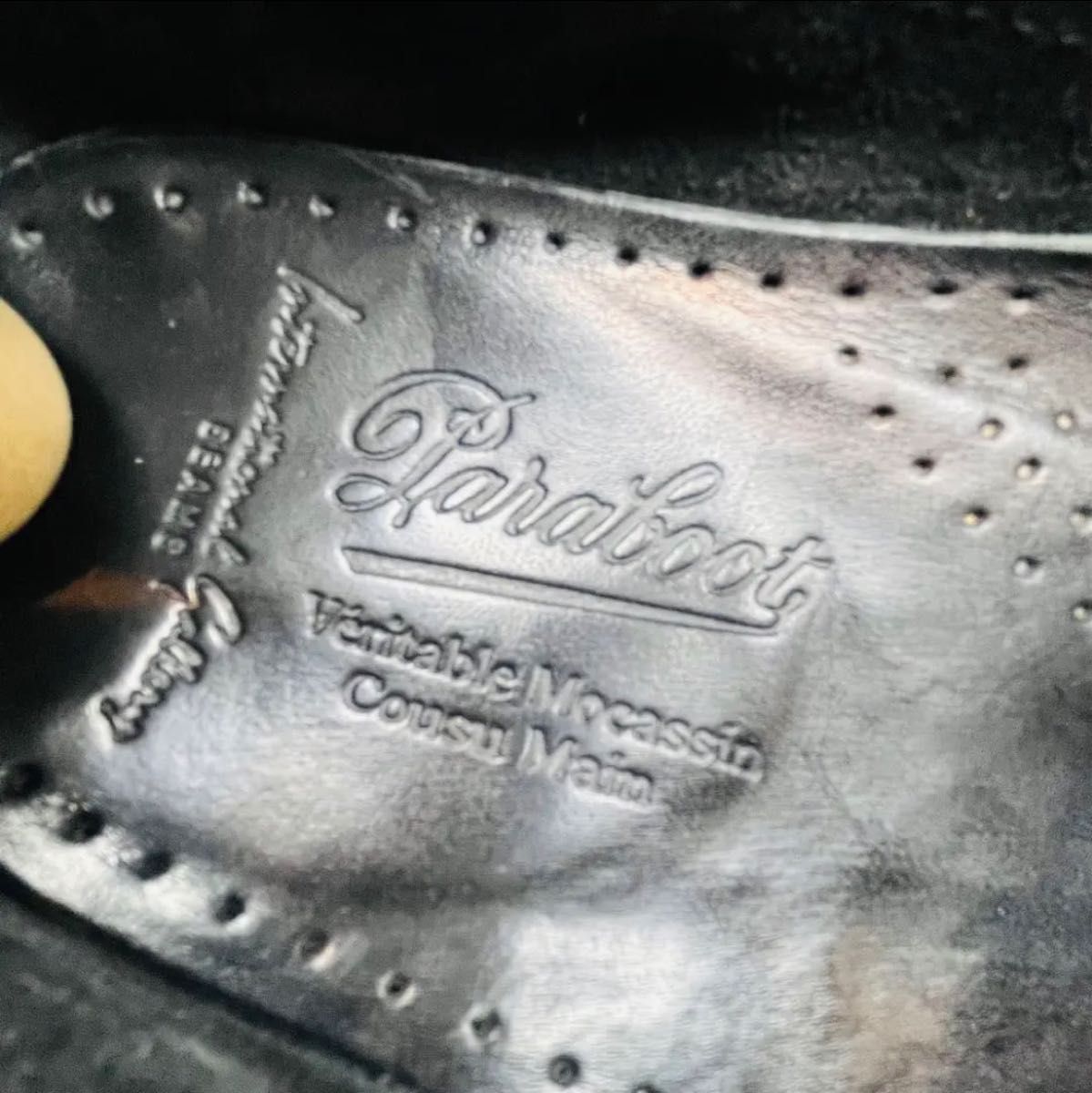 パラブーツ デッキシューズ バース BEAMS別注モデル 濃紺 UK8 26cm Paraboot