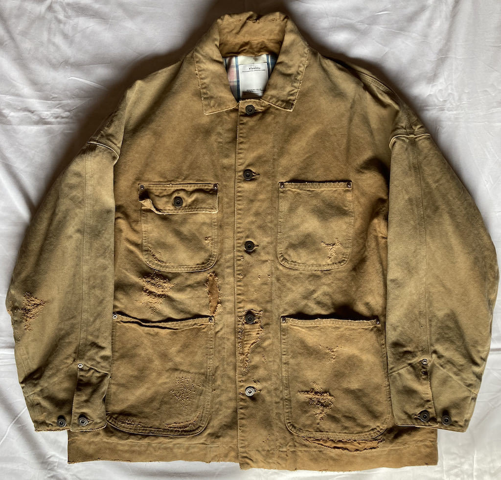 VISVIM 2022SS MACRAY COVERALL CRASH LT.BROWN 22 SS JOURNEYMAN