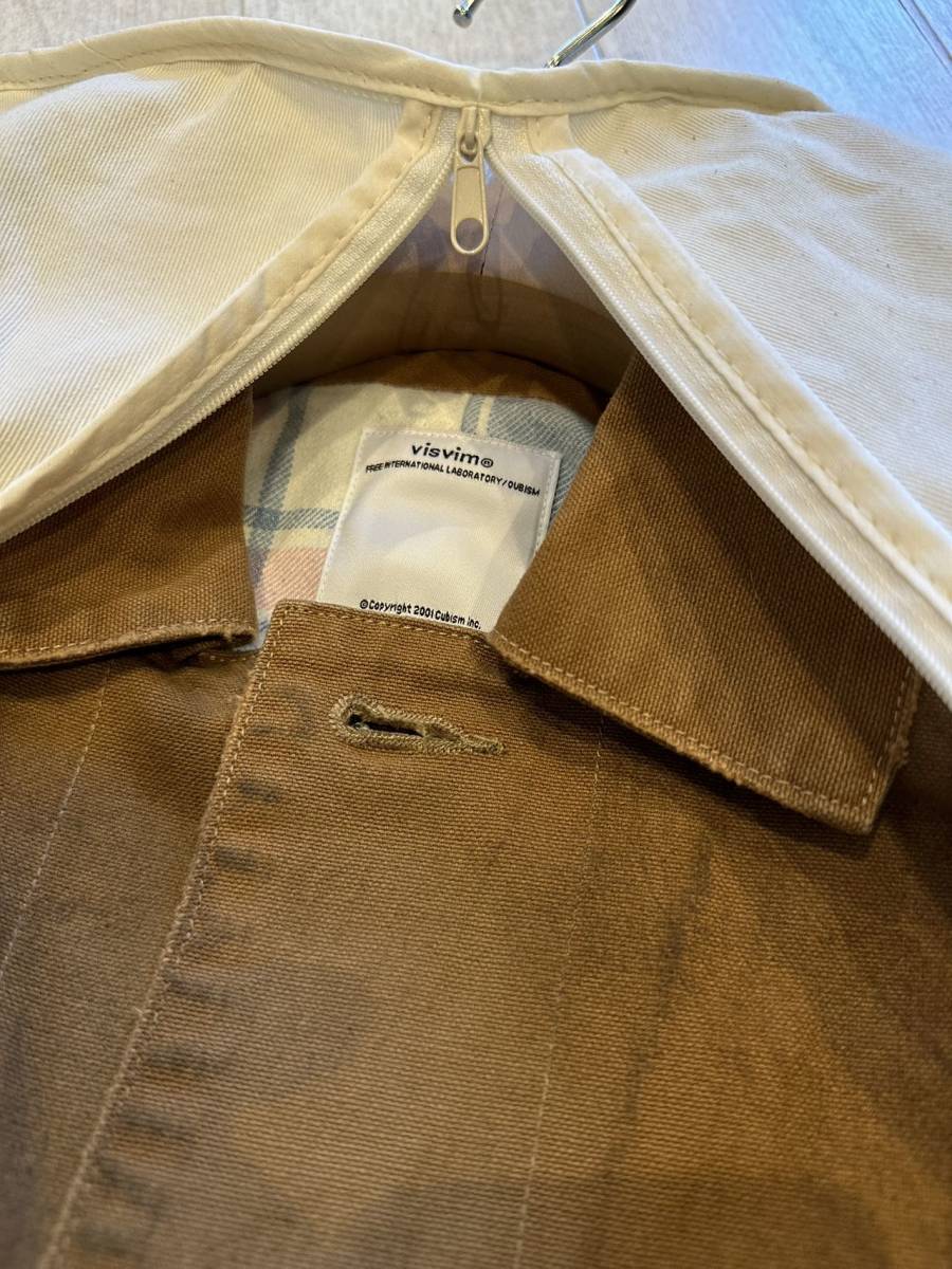 VISVIM 2022SS MACRAY COVERALL CRASH LT.BROWN 22 SS JOURNEYMAN