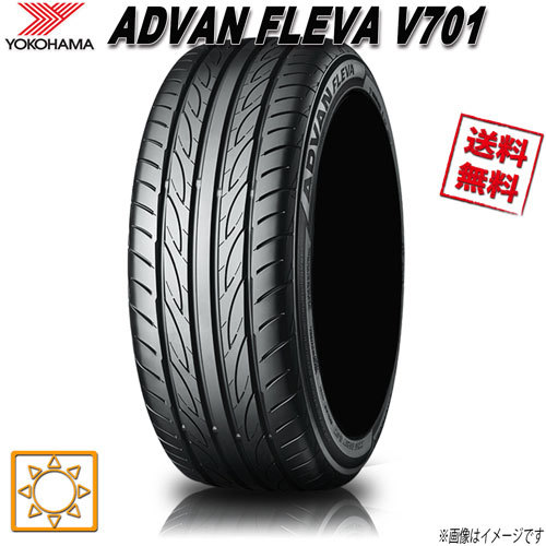 サマータイヤ 送料無料 ヨコハマ ADVAN FLEVA V701 フレヴァ 235/40R18インチ 95W 4本セット_画像1