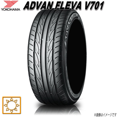 サマータイヤ 新品 ヨコハマ ADVAN FLEVA V701 フレヴァ 235/45R19インチ 95W 4本セット_画像1