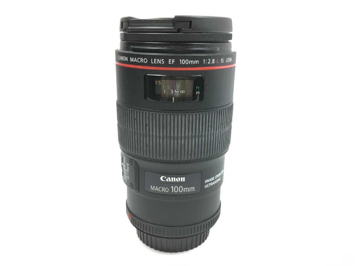 キャノン キヤノン Canon MACRO LENS EF 100mm F2.8L IS USM 中望遠