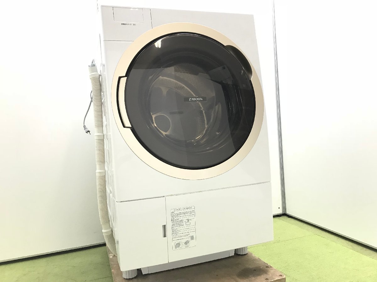 美品♪東芝 TOSHIBA ZABOON ドラム式洗濯乾燥機 洗濯11kg 乾燥7kg 左