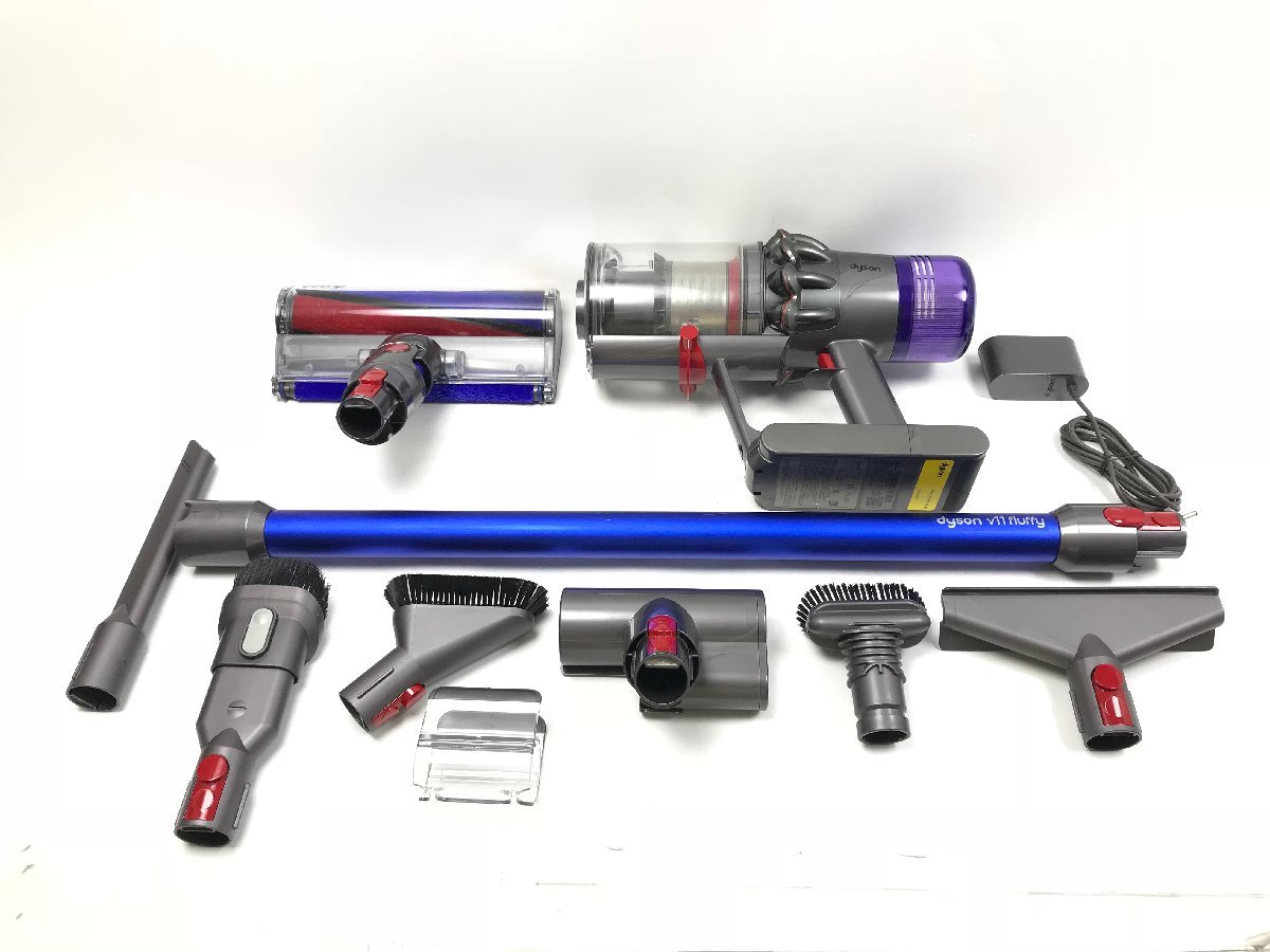 ダイソン Dyson V11 Fluffy SV14 コードレス掃除機 ハンディ スティック サイクロン フィルターレス モーター式 フィルター丸洗い Y06057S