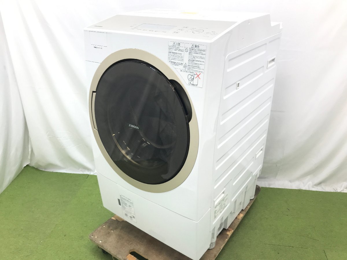 東芝 TOSHIBA ZABOON ドラム式洗濯乾燥機 洗濯11kg 乾燥7kg 左開き 斜