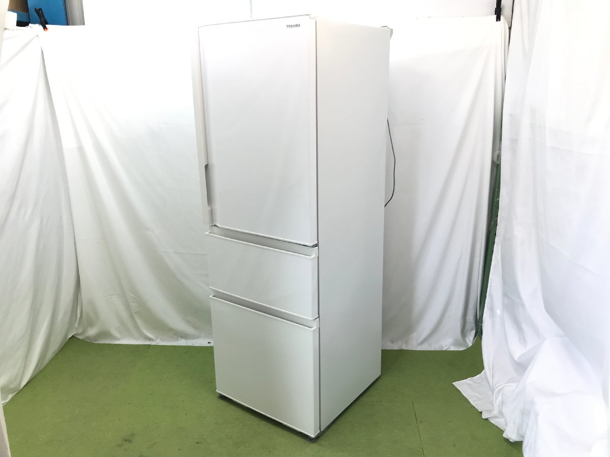 2022年製 美品♪東芝 TOSHIBA VEGETA 冷凍冷蔵庫 3ドア 356L 右開き