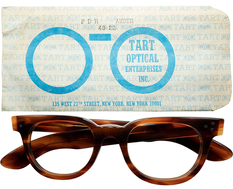 当時US業界人御用達 20世紀のマスターピース1950-60s デッドUSA製オリジナル TART OPTICAL タートオプティカル タート FDR size48/22_画像1