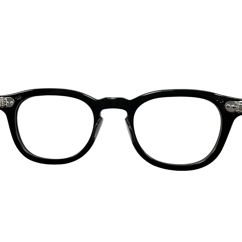 MEGA RAREな貴重サイズでBLACK&最高位デッド1950-60s USA製オリジナル TART OPTICAL タートオプティカル タート ARNEL アーネル size46/20_画像6