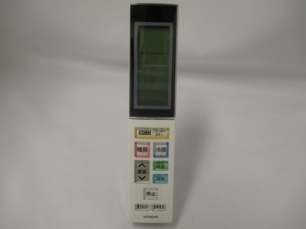 日立部品:リモコン(RAR-4W3)/RAS-JT22BE9-001エアコン用