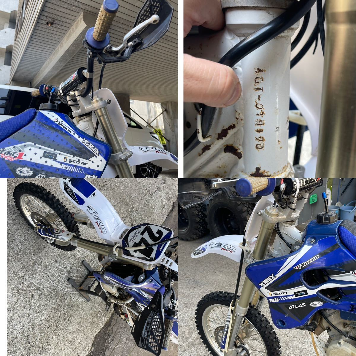 最終売りつくし!!】実働 YAMAHA YZ80 4GT ヤマハ 80cc レース用 競技
